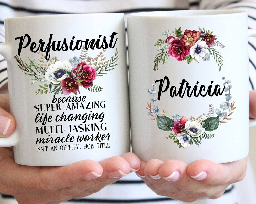 Perfusionist Gift Mug For Women L Thank You Appreciation Birthday Christmas