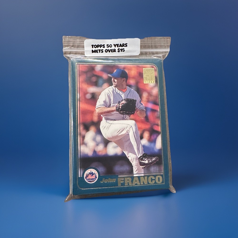 Topps 50 Years New York Mets Trading Card Set 15 Cards Franco Reed Johnson