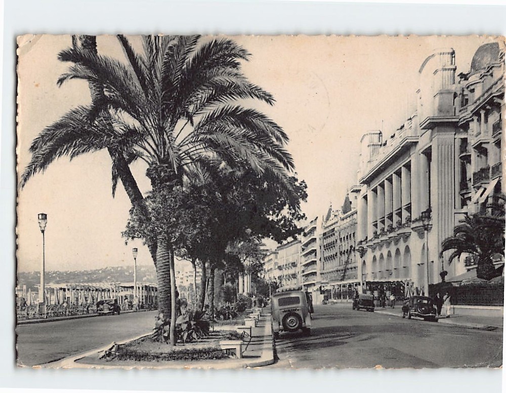 Postcard Promenade des Anglais Palais de la Mediterranee Nice France