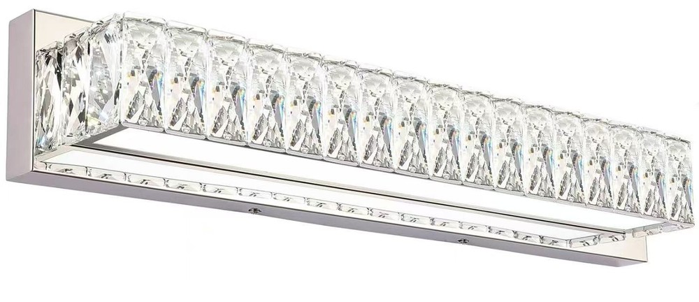 crystal vanity light