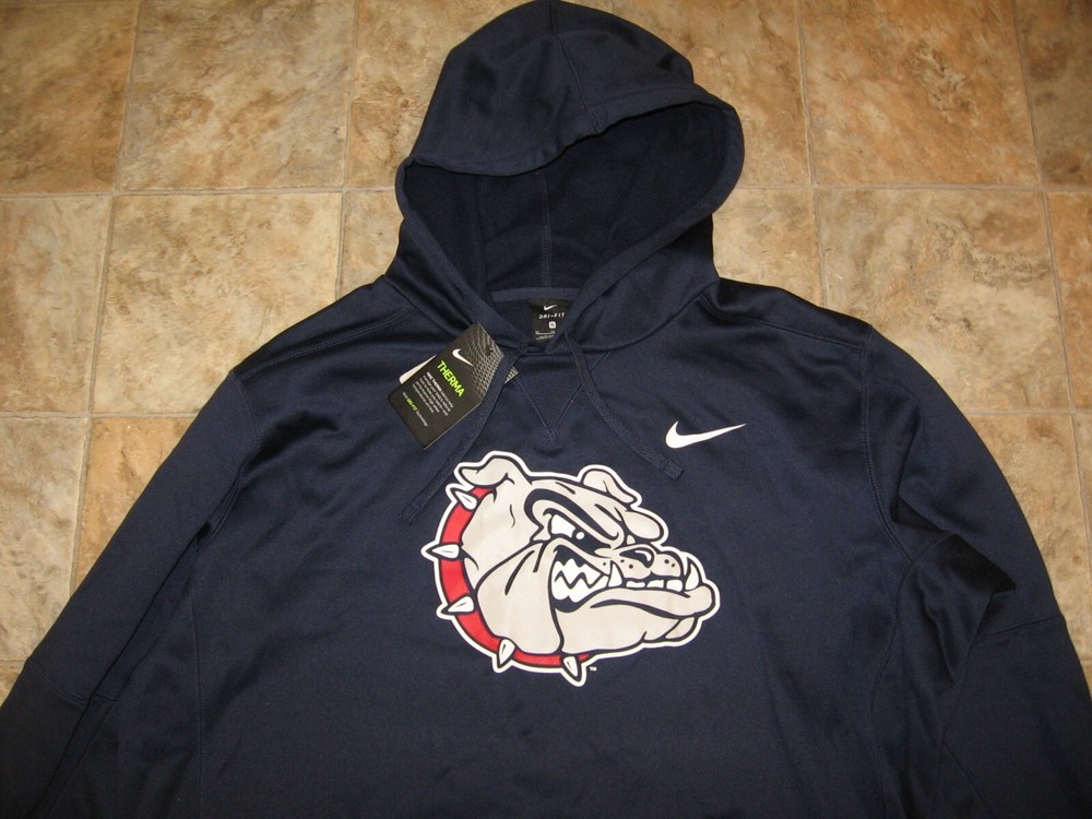 GONZAGA UNIVERSITY BULLDOGS GU ZAGS NCAA NEW WITH TAG NIKE HOODIE SWEATSHIRT XL