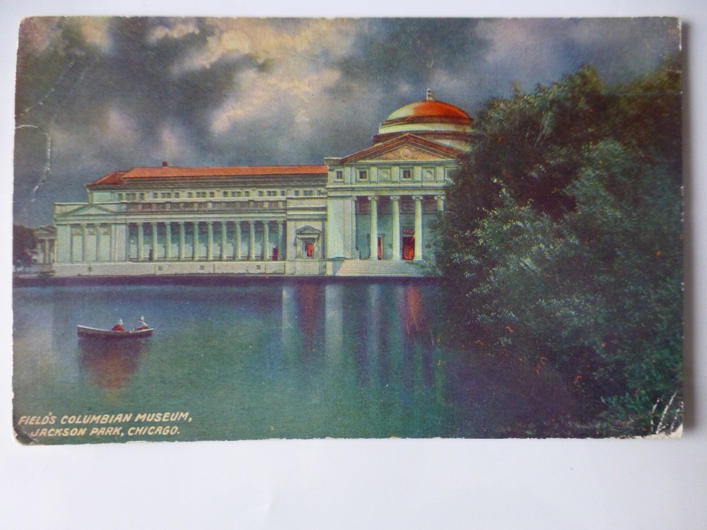 Antique Postcard - 1912 - Field's Columbian Museum, Jackson Park, Chicago