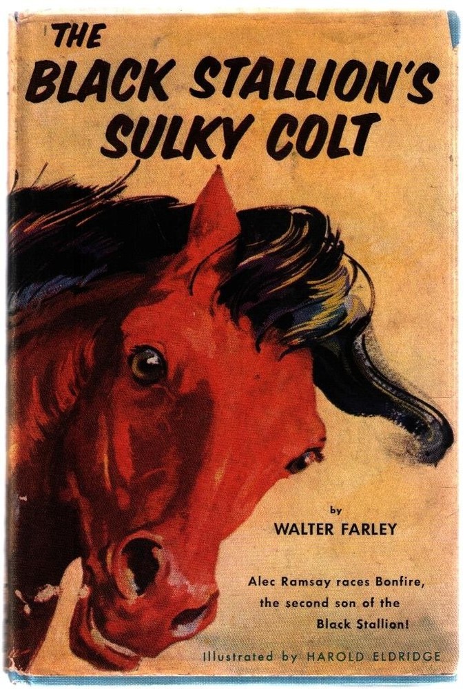 The Black Stallion's Sulky Colt by Walter Farley Hardcover (1954) First printing