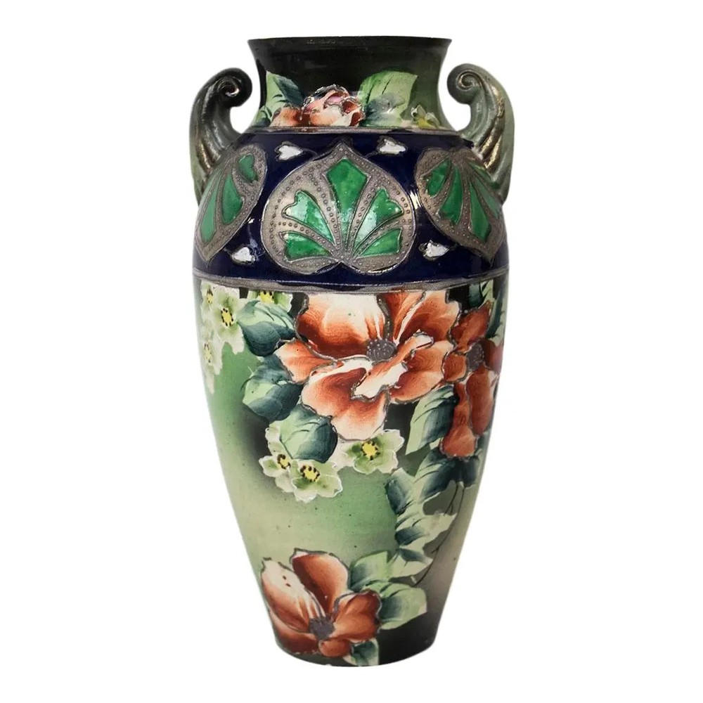 1920s Nippon Hand Painted Vase