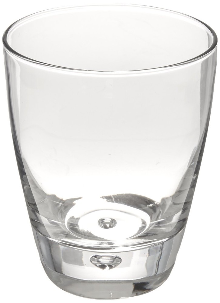 Rocco Luna Set 4 Double Old Fashioned Glasses 11.5 Oz. Clear Crystal Glassware D
