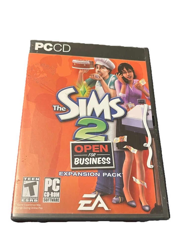 Sims 2: Open for Business (PC, 2006) Pre-Owned
