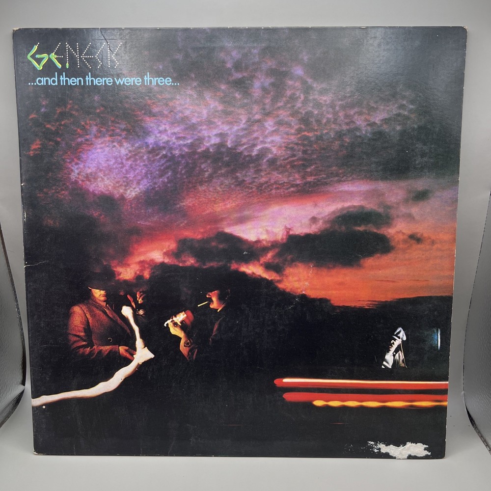 Genesis and Then There Were Three Vinyl LP 1978 Atlantic Records SD-19173