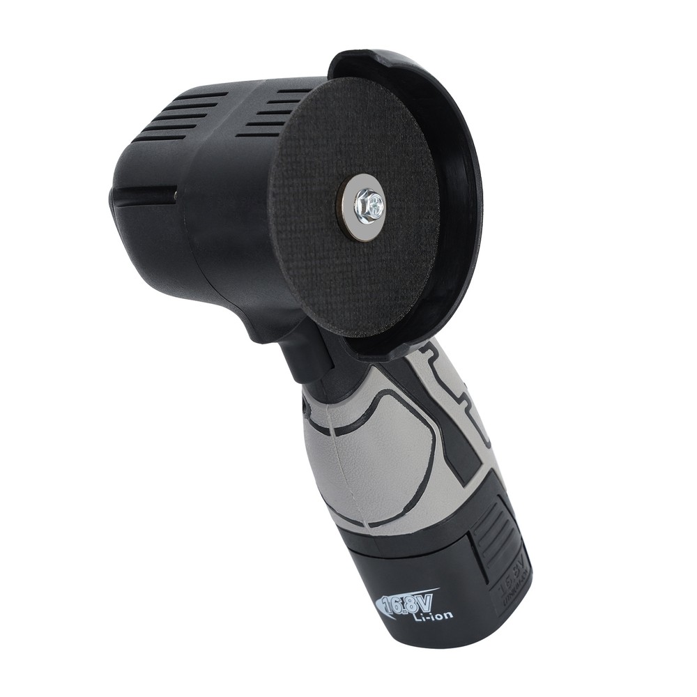 Cordless Mini Angle Grinder with Non-Slip Handle 16.8V Battery Convenient to Use