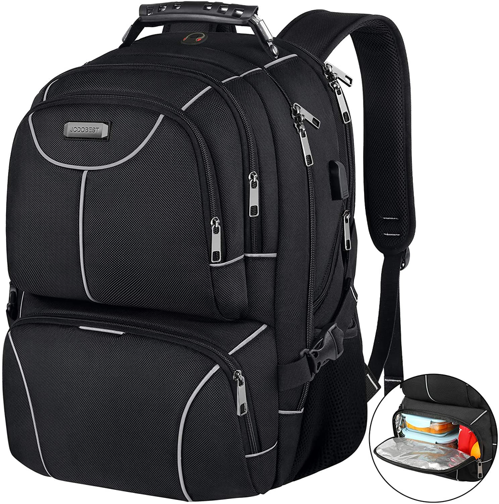 Insulated Lunch Bag Backpack with Laptop Compartment Extra Large Cooler for Travel