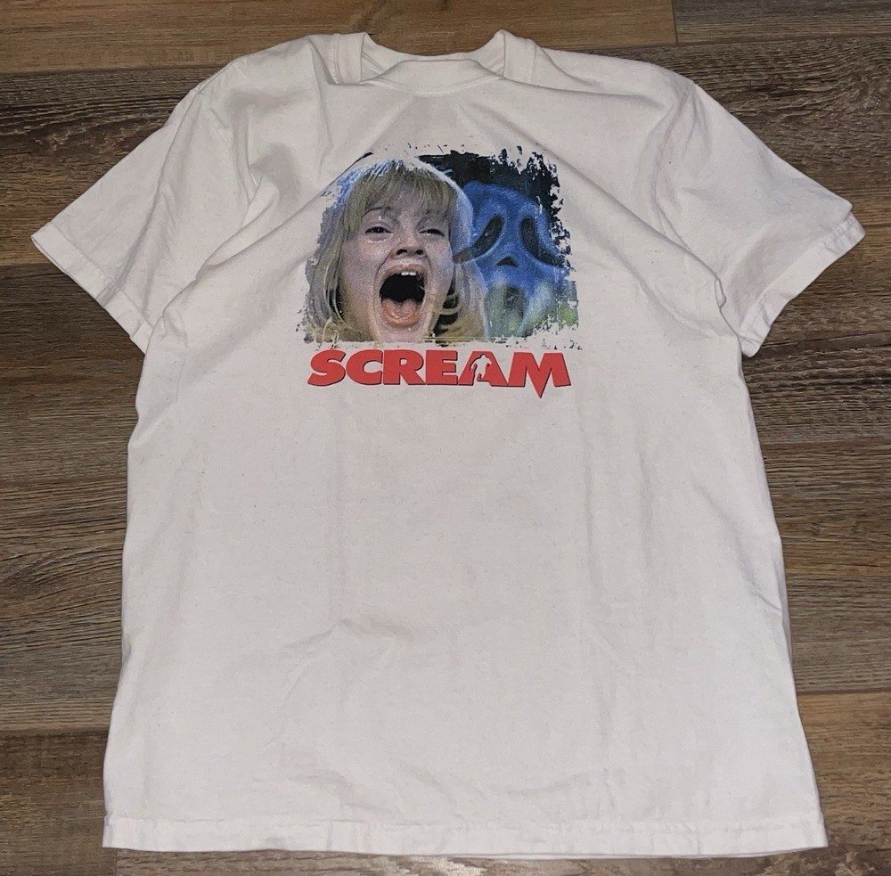 Scream - RARE Slasher Horror Movie Promo Graphic Tee Shirt Mens Medium