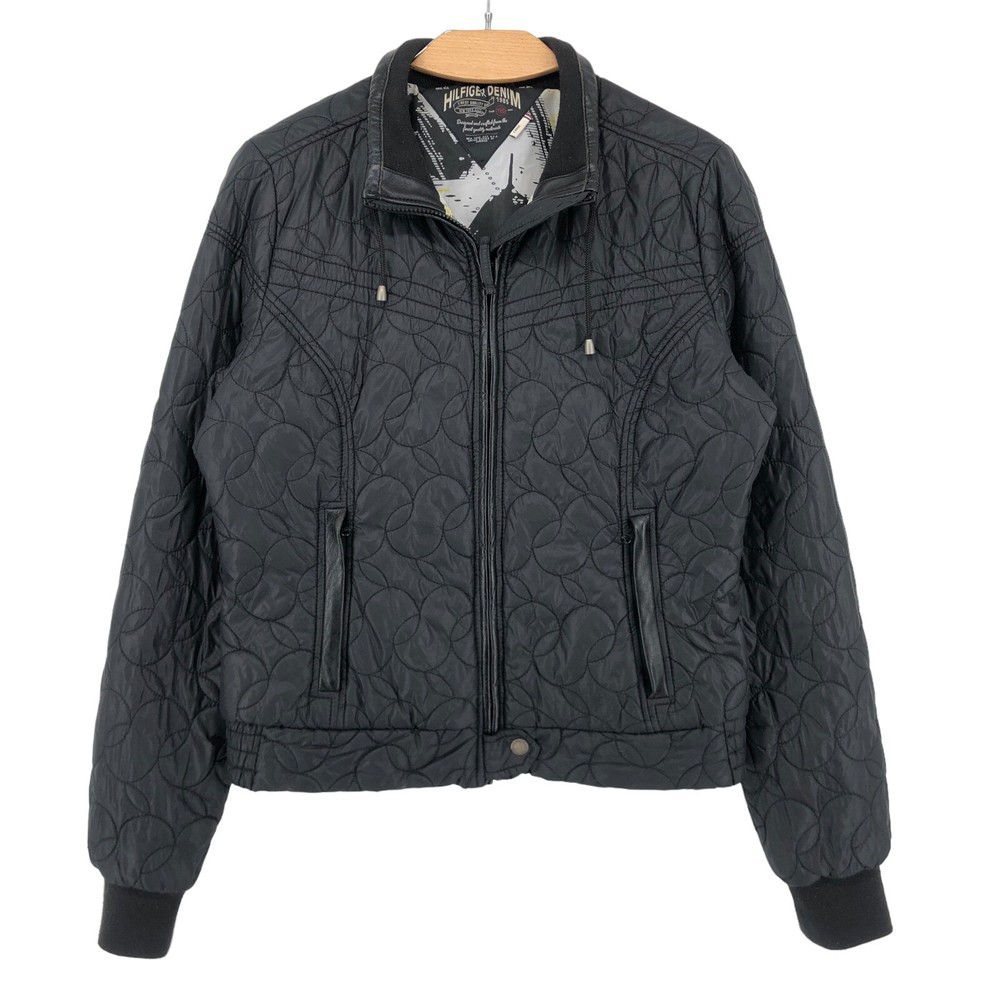Tommy Hilfiger Women's Bomber Jacket Coat Size L