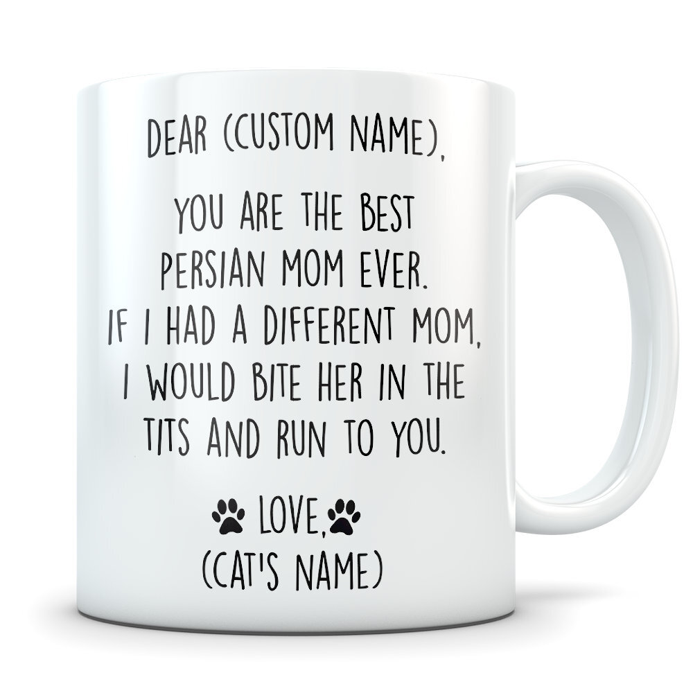 Persian Cat Gift For Women Persian Gifts Persian Mom Persian Mug Persian Mom
