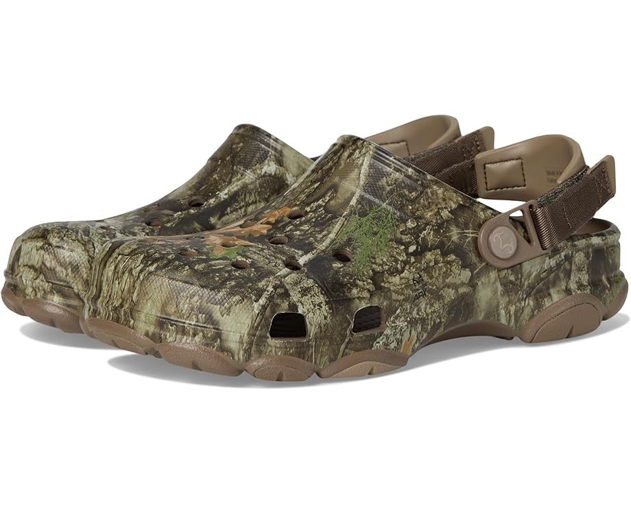 Crocs Men's Classic All-Terrain Clogs - Camo Graphics, Realtree Apx, Medium Size