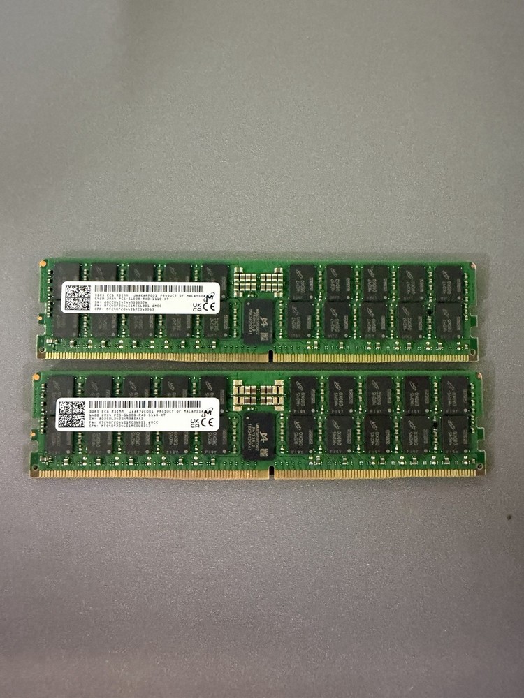 Micron DDR5 64GB 2RX4 PC5 5600B RAO 1110 XT