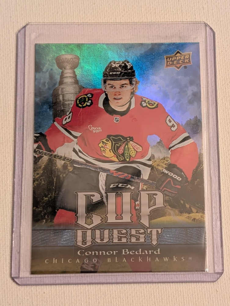 2025-26 Upper Deck Series 1 - Cup Quest Connor Bedard #CQ-12