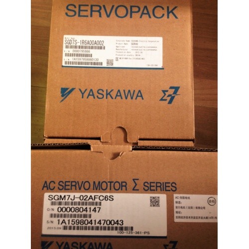 NEW   servo Motor SGM7J-02AFC6S+SGD7S-1R6A00A one year warranty *cm