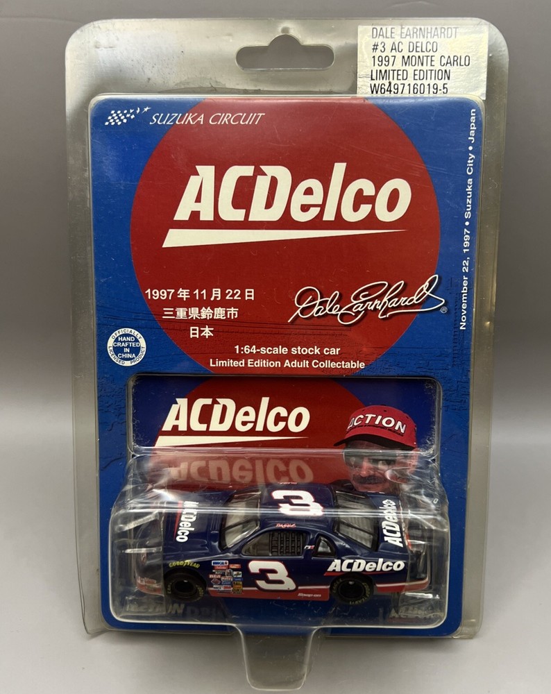 AC Delco 1:64 Dale Earnhardt 1997 Monte Carlo Suzuka Circuit Limited Edition Diecast-image