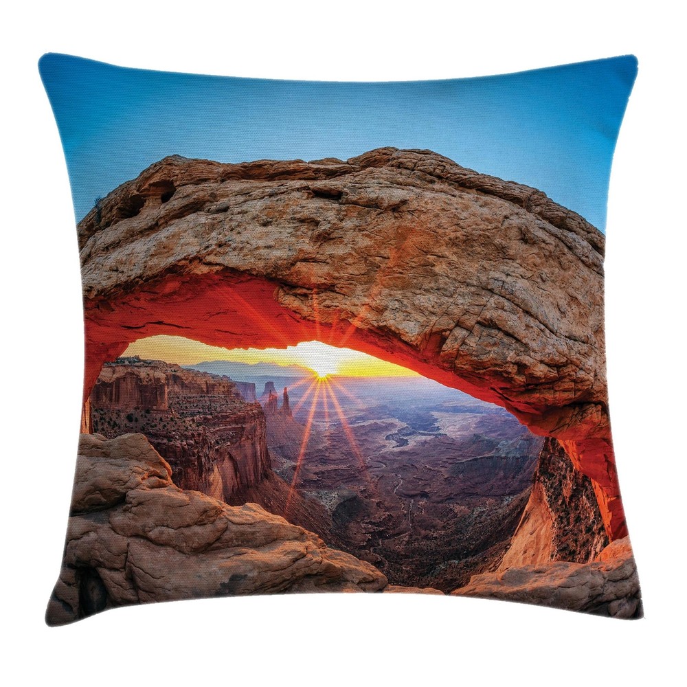 Ambesonne Landscape Throw Pillow Cases and Cushion Covers in 8 Versatile Sizes