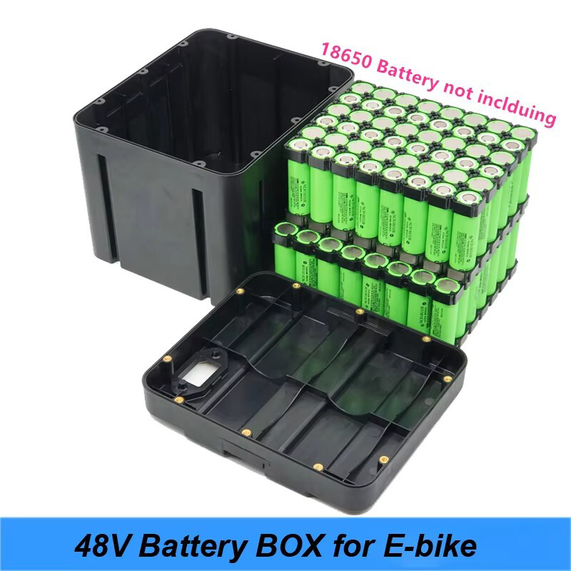 18650 48V 13S8P Lithum Battery Box Case Bracket Holder +Nickel Battery Pack Kits