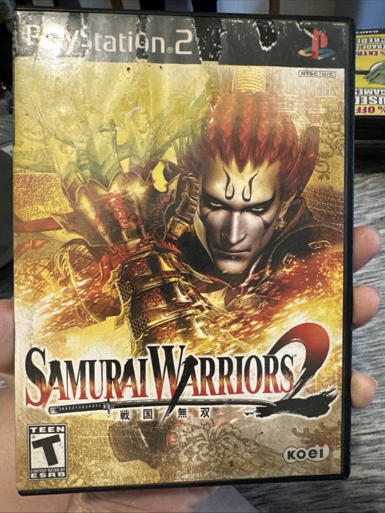 Samurai Warriors (Sony PlayStation 2, 2004) CIB Complete Tested