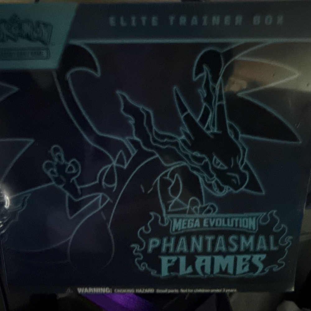 Pokémon TCG Phantasmal Flames Elite Trainer Box Charizard English 2023