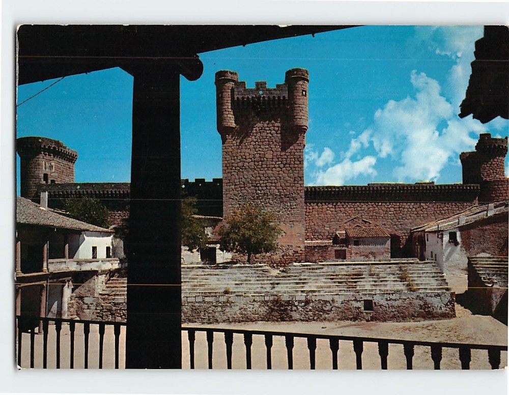 Postcard Parador de Oropesa in Toledo Spain