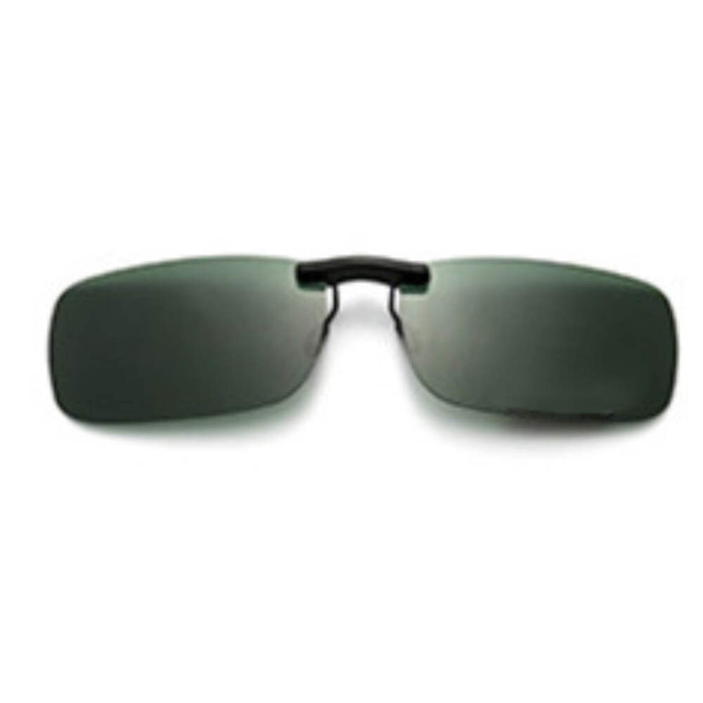 Polarized Clip-On Sunglasses TAC Lenses UV Protection 90% Visibility Plastic Frame