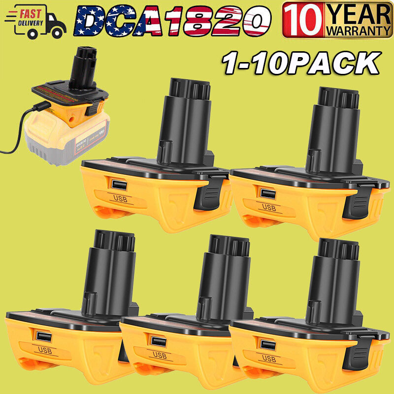 DEWALT 18V to 20V Max Battery Adapter for Li-ion Tool Kits