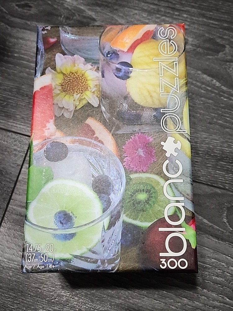 300 Large Piece Jigsaw Puzzle Blanc