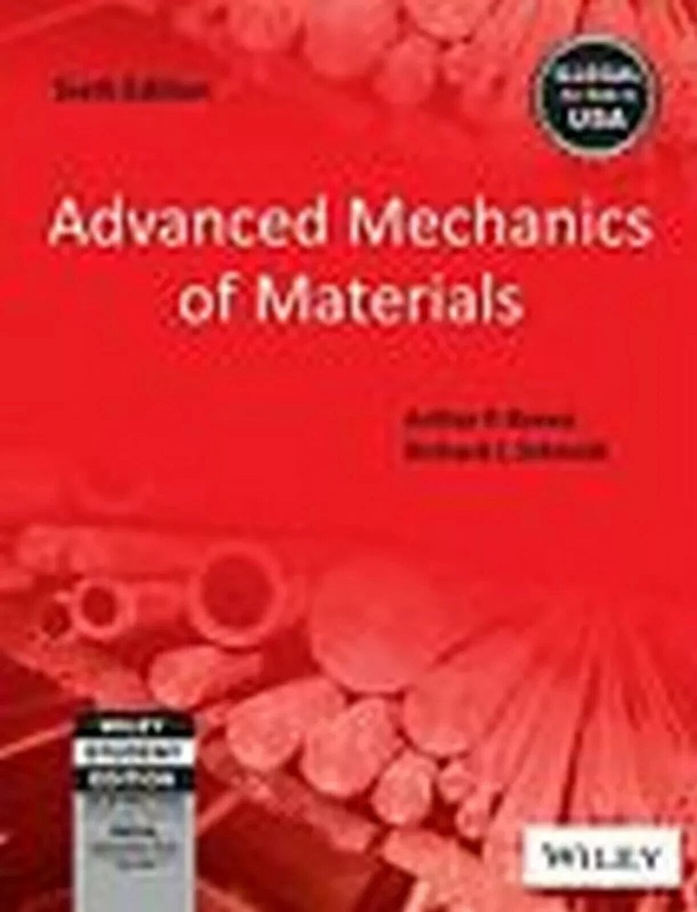Advanced Mechanics of Materials by Boresi 6th INTL ED  9788126522163
