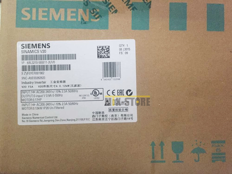1PC Unopened Brand New Siemens Frequency converter 6SL3210-5BB11-2UV0