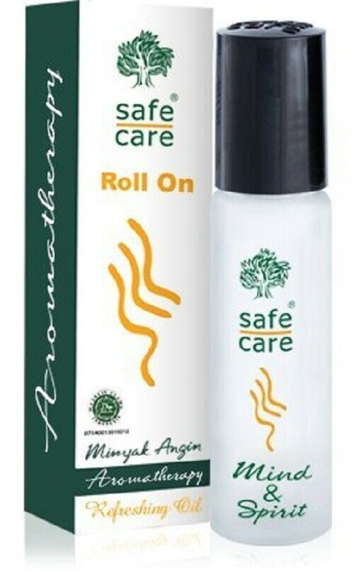 Safecare Roll On Minyak Angin Aromatherapy Refreshing Oil Relieves Headache 10ml