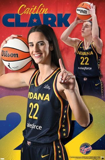 WNBA Indiana Fever - Caitlin Clark 24 - poster no frame