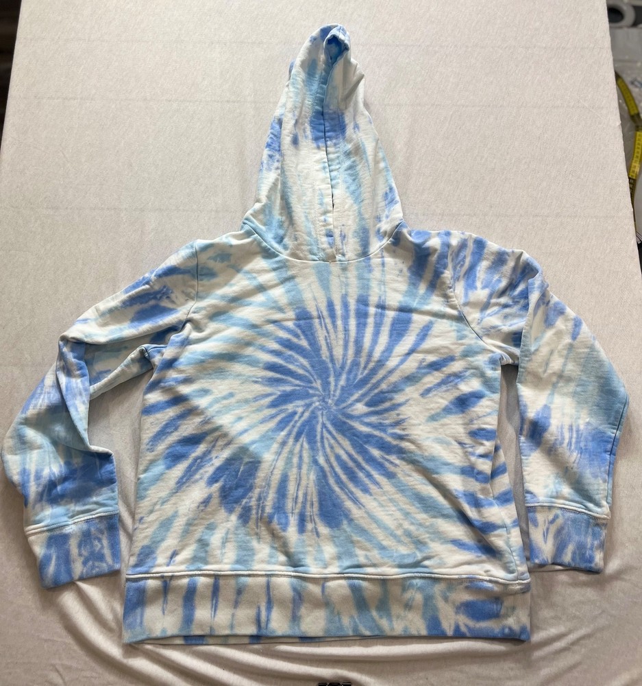 j crew tie dye hoodie size medium