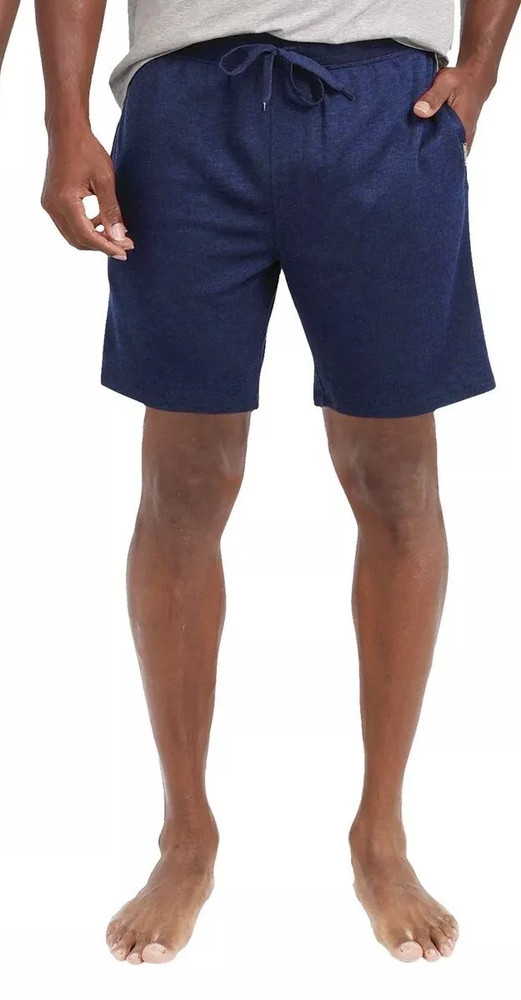 Eddie Bauer Men’s One-Piece Lounge Shorts, Blue, Size M