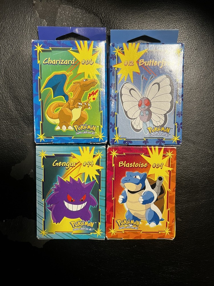 Hasbro Pokemon 50 Pieces Mini Puzzles Lot Of 4 (L)