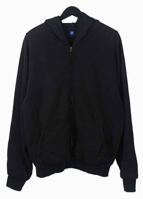 UNRELEASED YZY GAP ZIP HOODIE (BLACK - Large) *IN HAND*