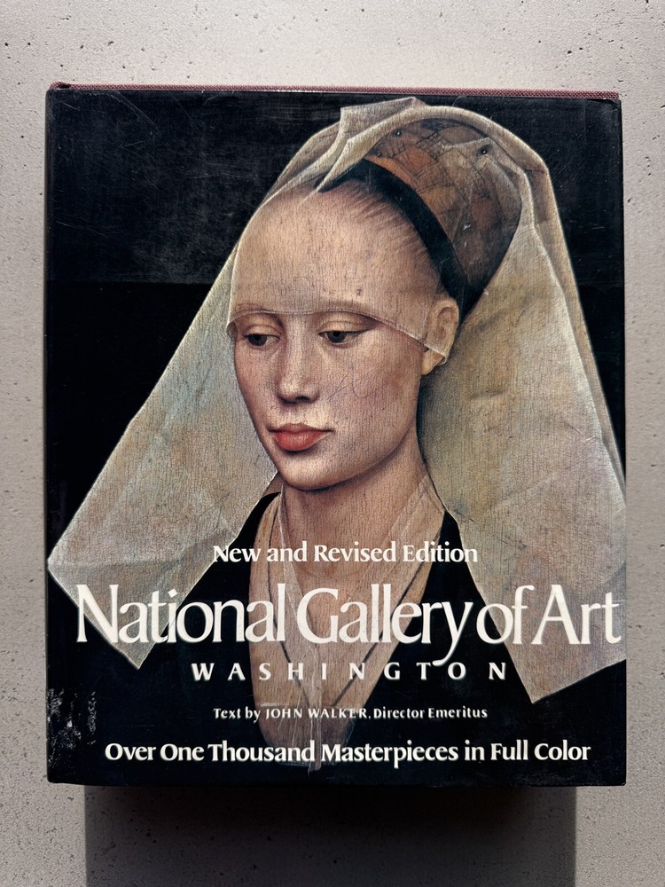 National Gallery Of Art 1984 Hardcover John Walker W/Jacket Rare Coffee Table