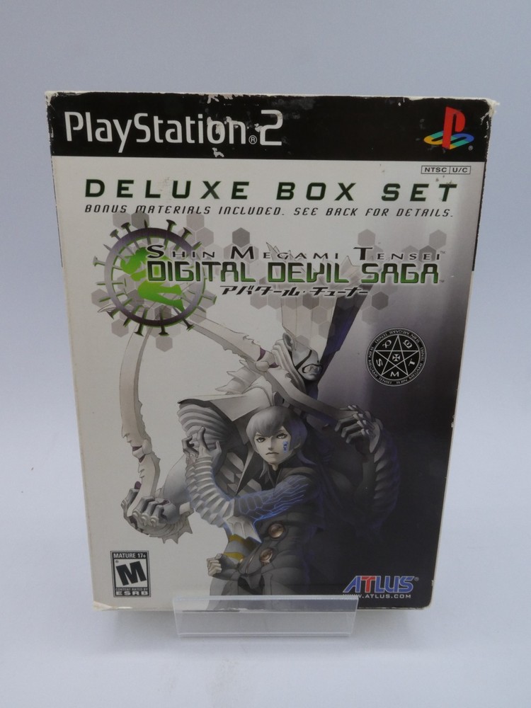 Shin Megami Tensei Digital Devil Saga Deluxe Box Set Complete PlayStation 2 PS2