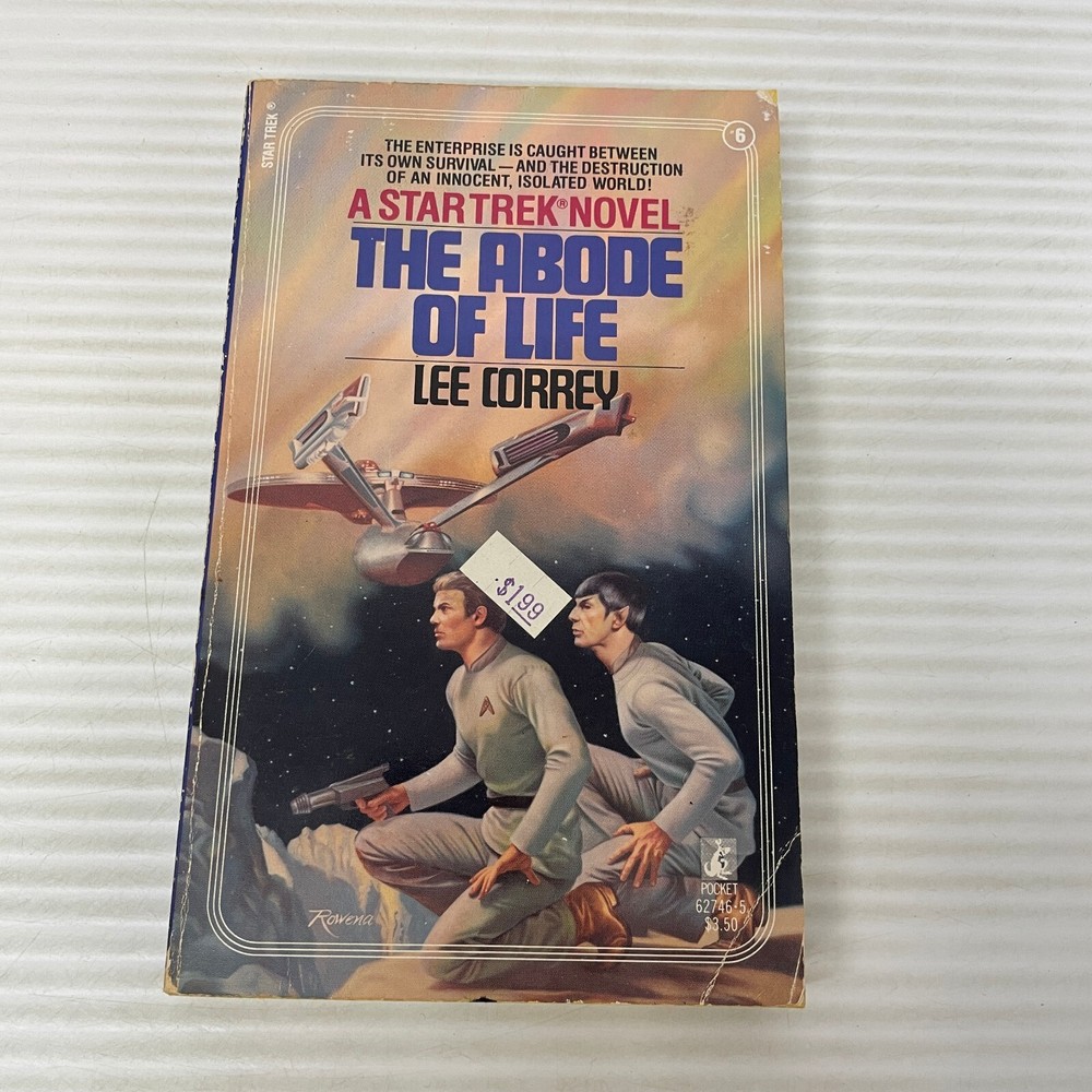 Star Trek The Abode Of Life Science Fiction Paperback Book by Lee Correy 1982
