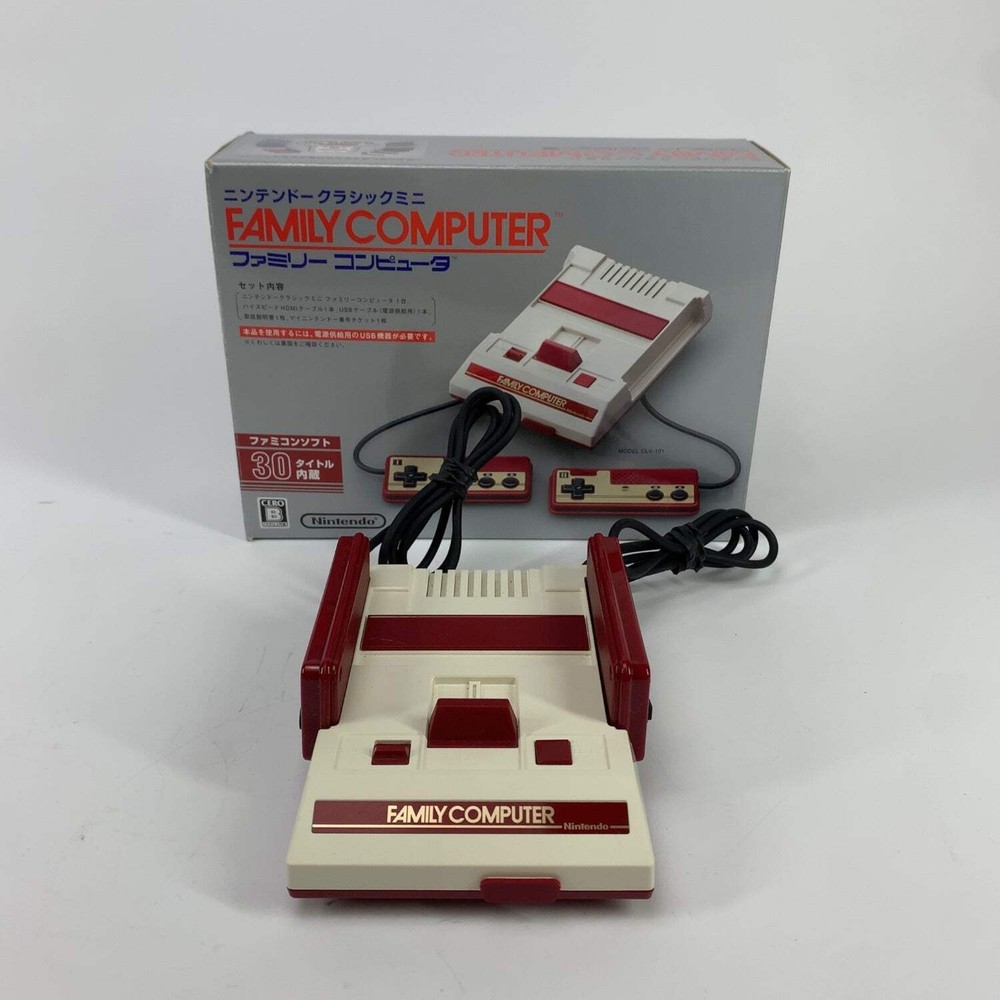 Nintendo Famicom Mini Console Gaming System CLV-101