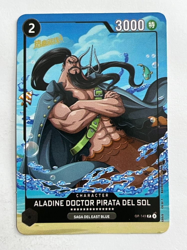 2024 ONE PIECE Card Game TCG #149 DOCTOR ALADINE SUN PIRATE Peru Edition