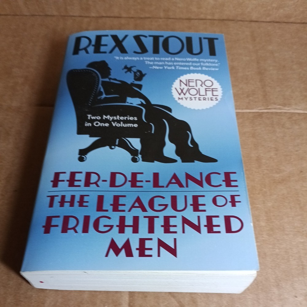 Fer-De-Lance/the League of Frightened Men by Rex Stout (2008, Trade Paperback)