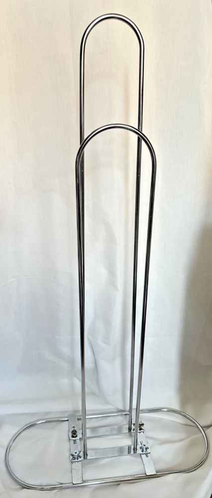 Hanger Stacker Chrome Organizer – Movable, Freestanding, Fits Most Style Hangers