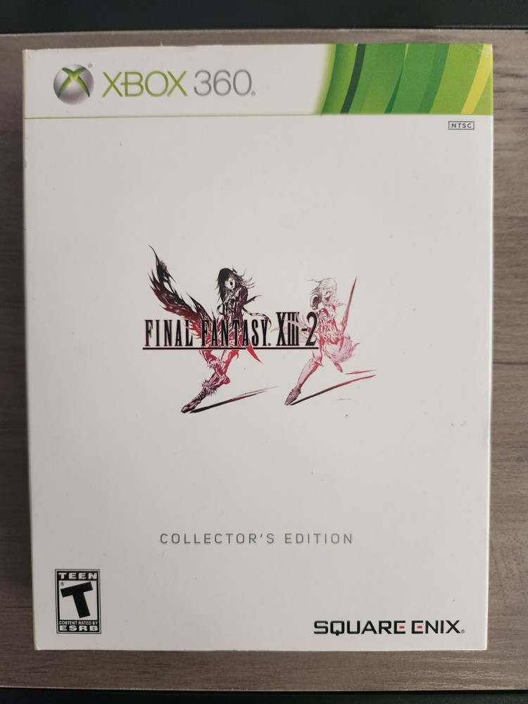 Final Fantasy XIII-2 -- Collector's Edition (Microsoft Xbox 360, 2012)