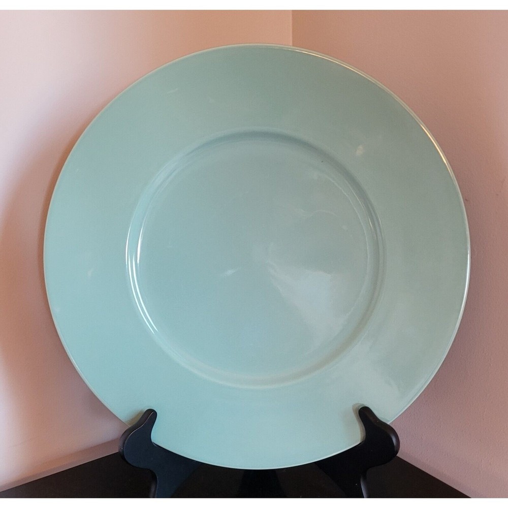 Mikasa Color Spectrum CA402 Mint Green Dinner Plates 12 1/2