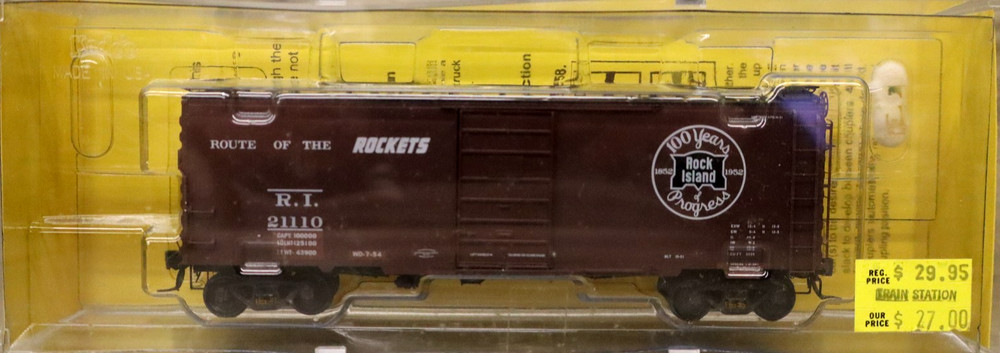 Kadee #4020 HO Scale Rock Island 40' PS-1 Standard Boxcar #21110