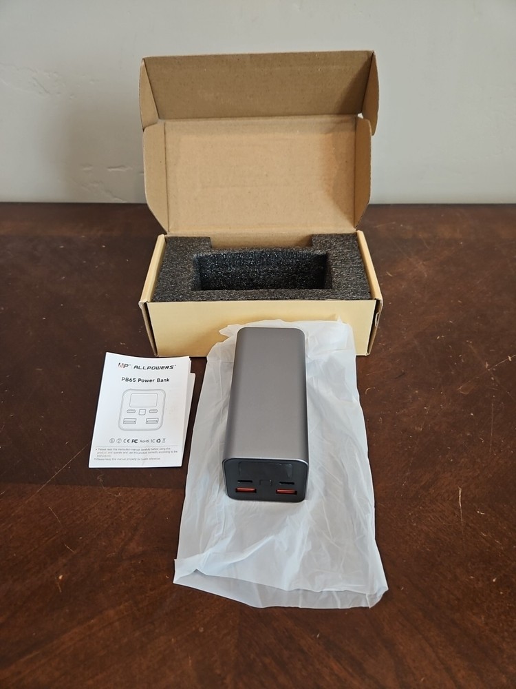 All Powers PB65 Portable Power Bank 5V Output 16000mAh NEW