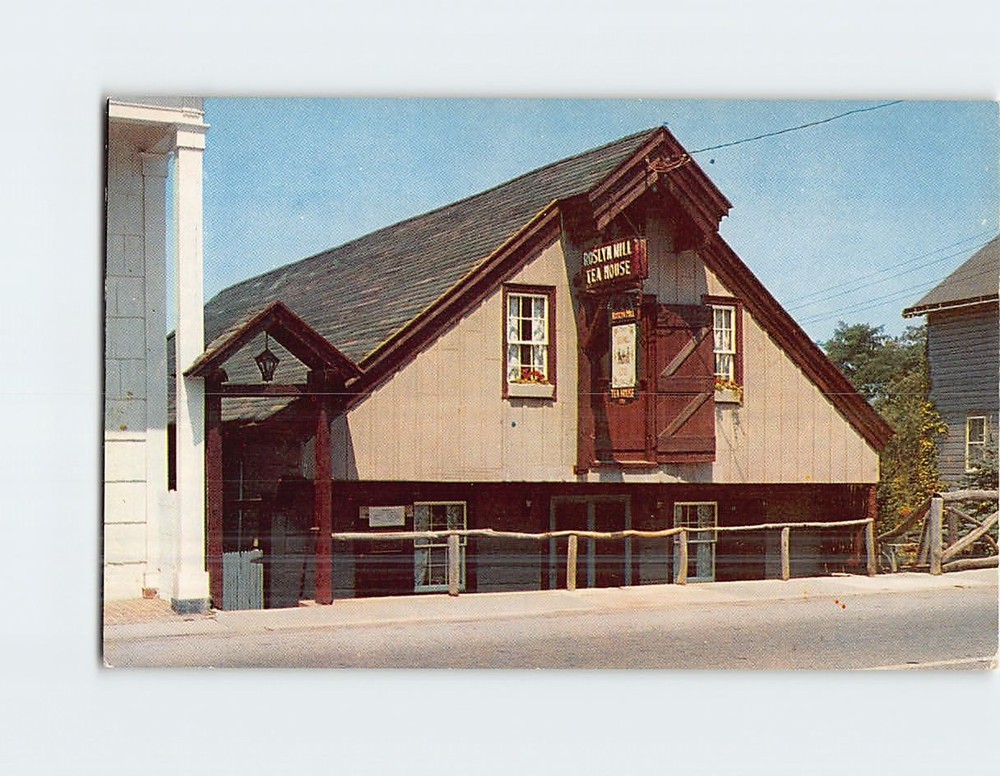 Postcard Roslyn Mill Tea House And Museum Roslyn USA