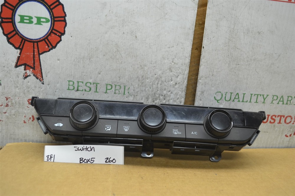 2023-25 Honda Accord AC Temperature Climate 7961030AA710M1 Control 260-8F1 Bx 5-image